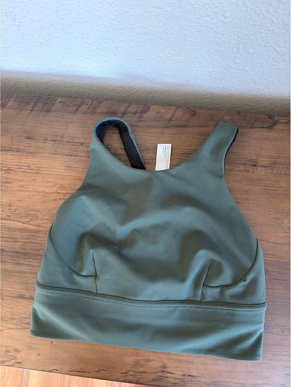 Lululemon Wunder Train Long-Line Bra *Medium Support, C/D Cups Smoked Spruce Gre